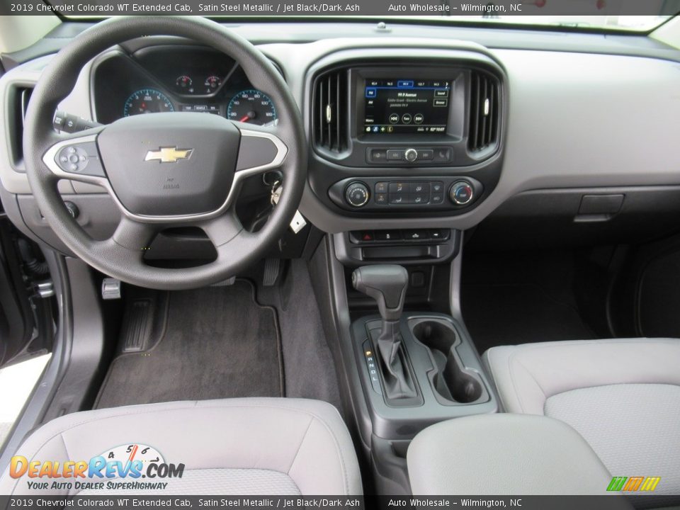 2019 Chevrolet Colorado WT Extended Cab Satin Steel Metallic / Jet Black/Dark Ash Photo #14