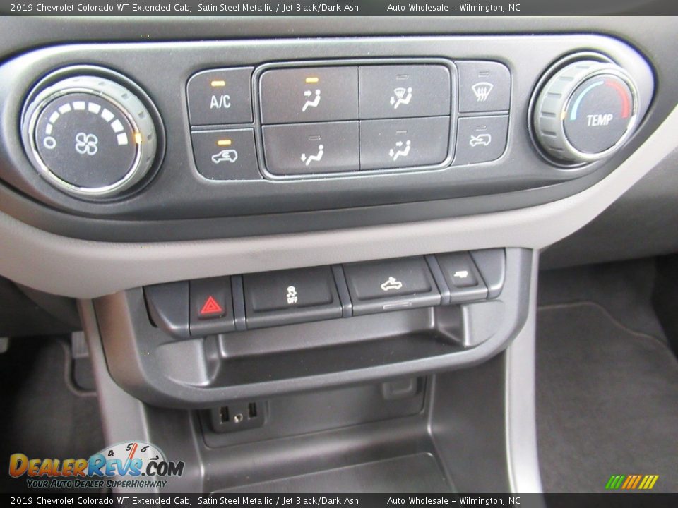 2019 Chevrolet Colorado WT Extended Cab Satin Steel Metallic / Jet Black/Dark Ash Photo #17