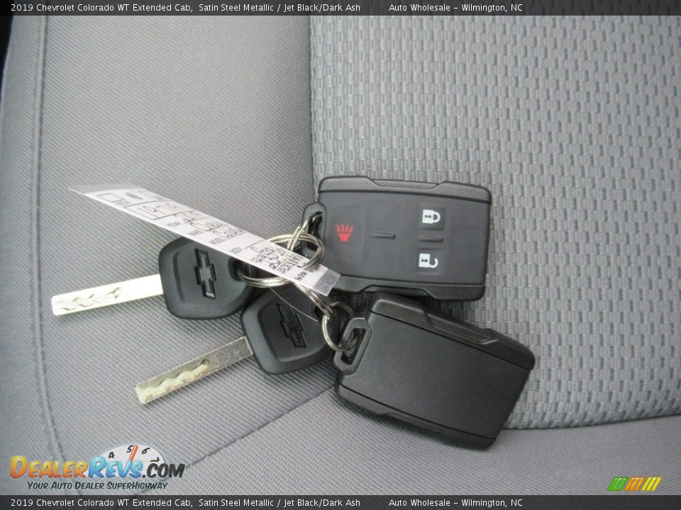 2019 Chevrolet Colorado WT Extended Cab Satin Steel Metallic / Jet Black/Dark Ash Photo #20