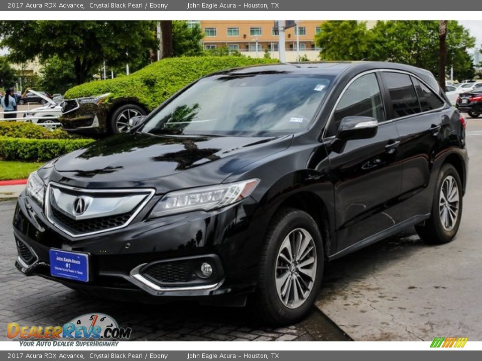 2017 Acura RDX Advance Crystal Black Pearl / Ebony Photo #3