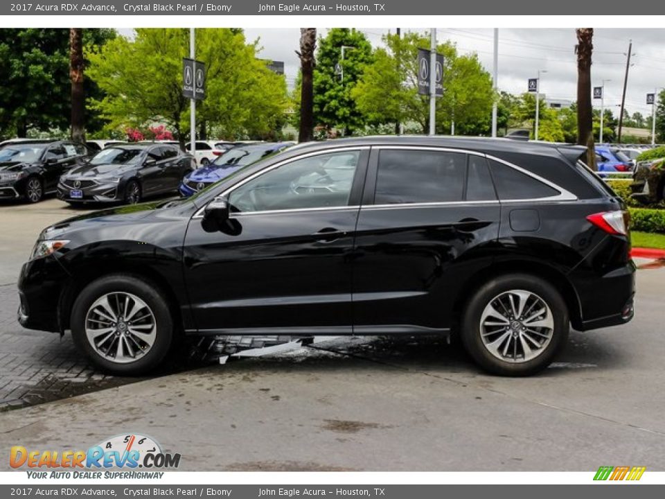 2017 Acura RDX Advance Crystal Black Pearl / Ebony Photo #4