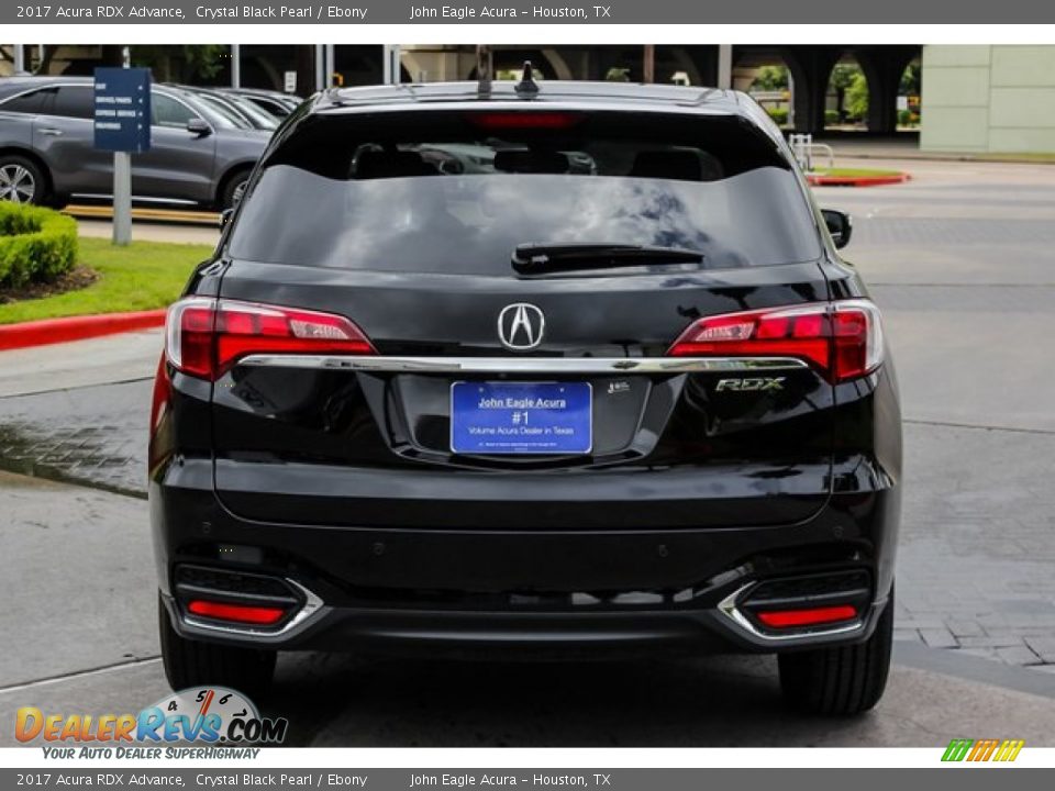 2017 Acura RDX Advance Crystal Black Pearl / Ebony Photo #6