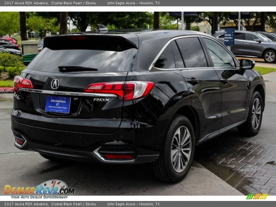 2017 Acura RDX Advance Crystal Black Pearl / Ebony Photo #7