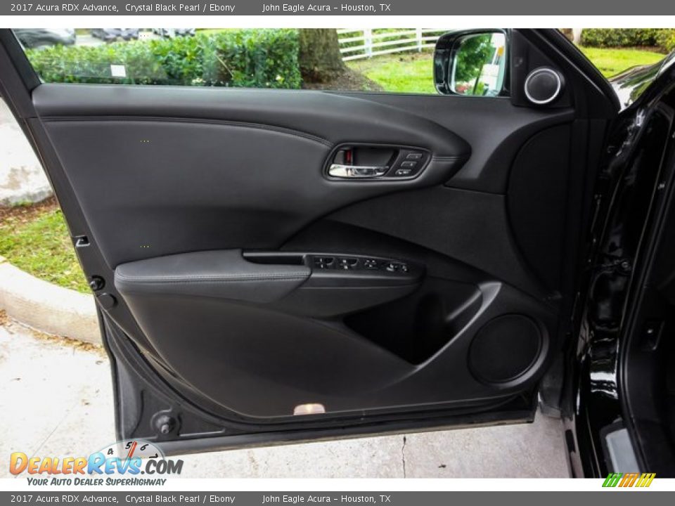 2017 Acura RDX Advance Crystal Black Pearl / Ebony Photo #15