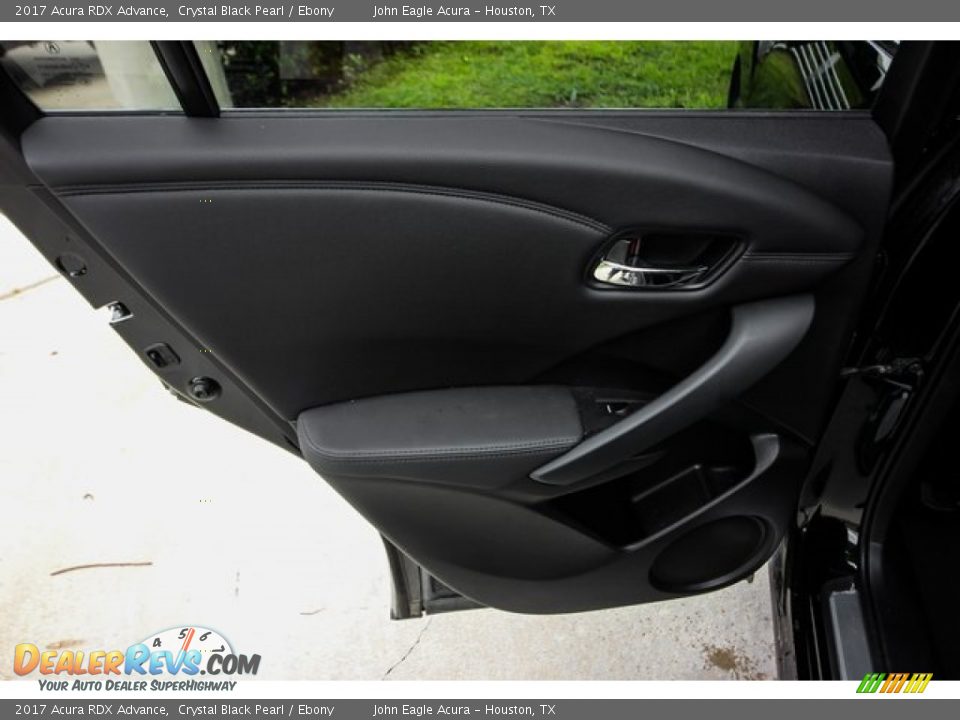 2017 Acura RDX Advance Crystal Black Pearl / Ebony Photo #17