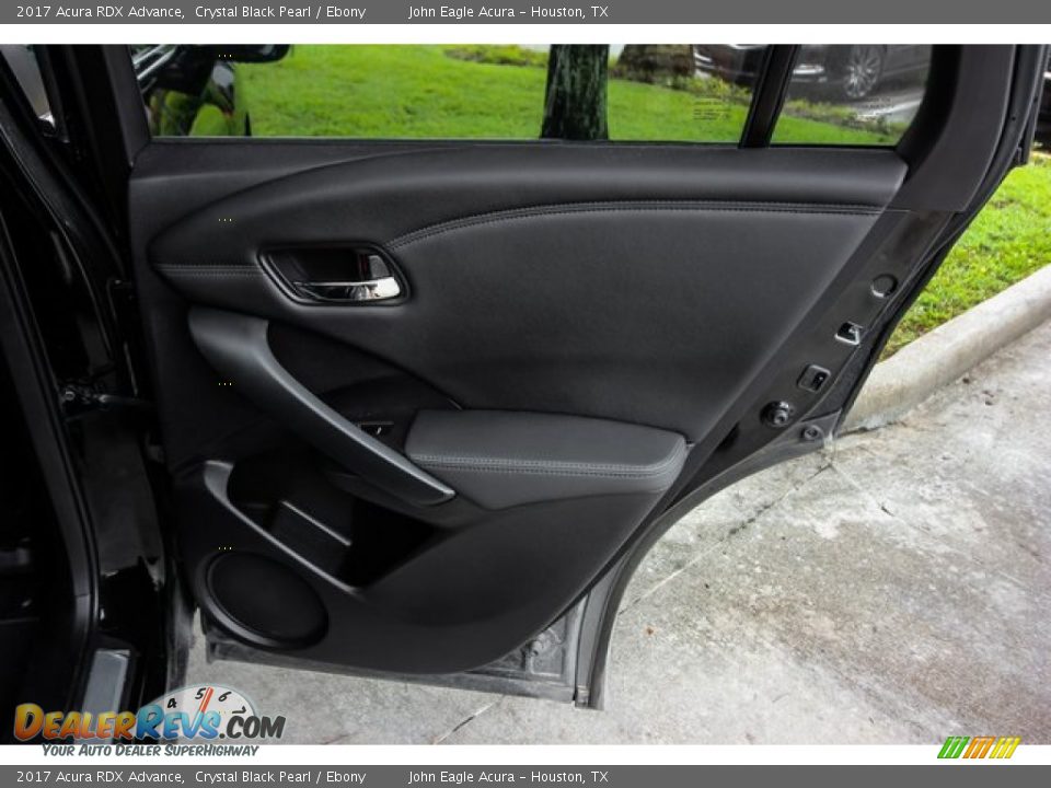 2017 Acura RDX Advance Crystal Black Pearl / Ebony Photo #18