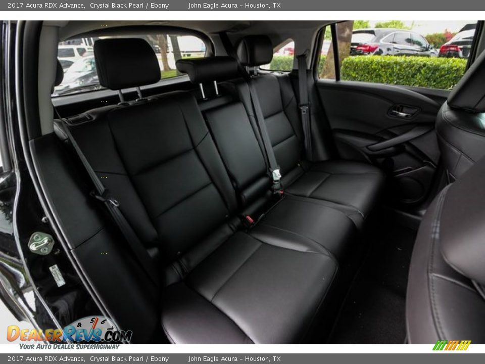 2017 Acura RDX Advance Crystal Black Pearl / Ebony Photo #19
