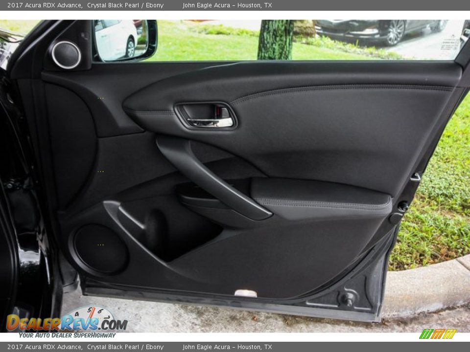 2017 Acura RDX Advance Crystal Black Pearl / Ebony Photo #20