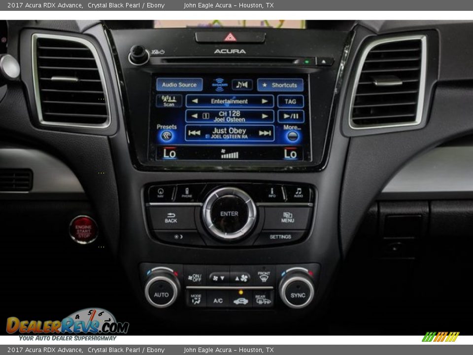 2017 Acura RDX Advance Crystal Black Pearl / Ebony Photo #24