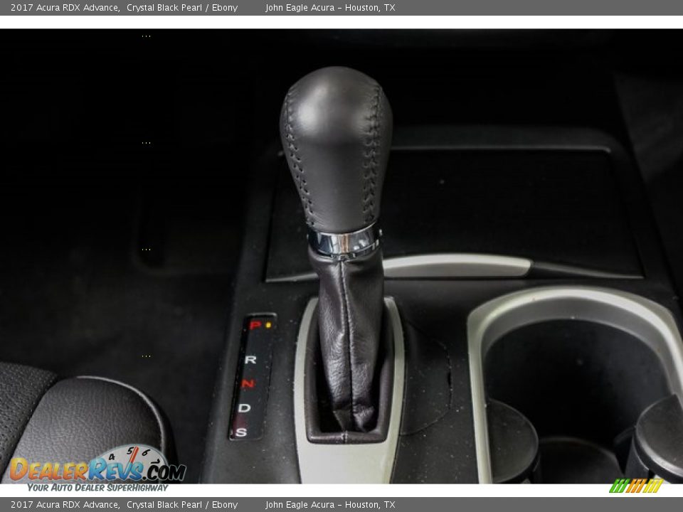 2017 Acura RDX Advance Crystal Black Pearl / Ebony Photo #25