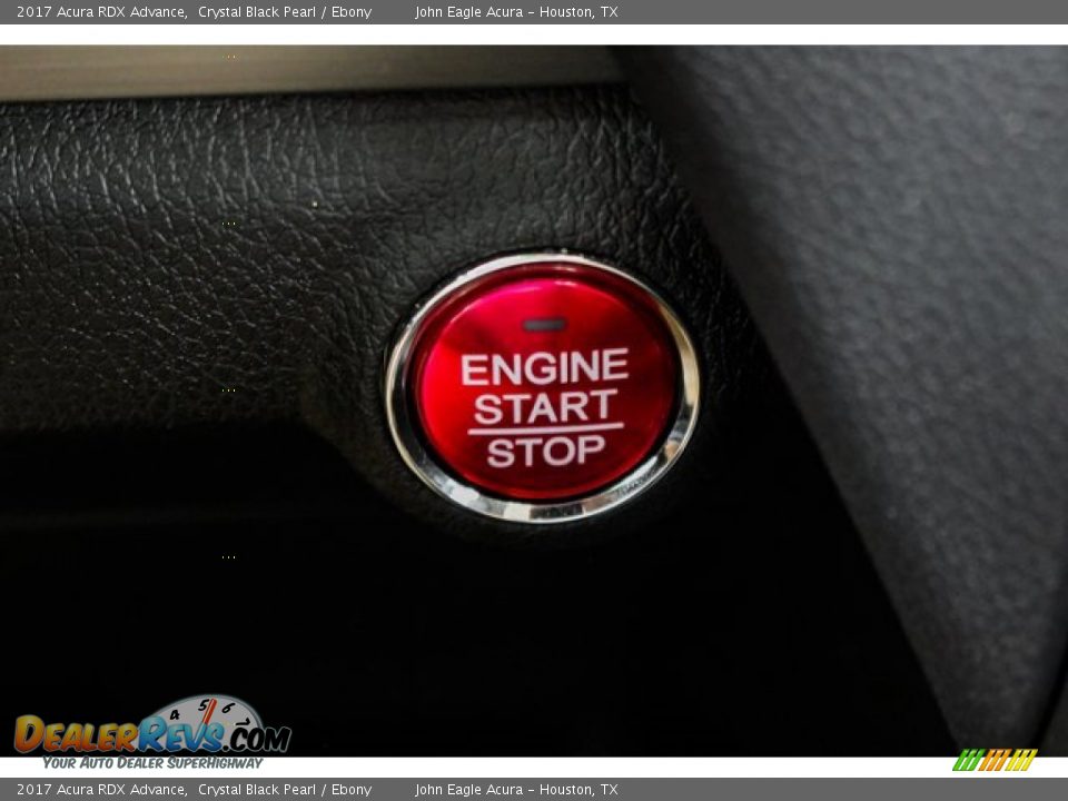 2017 Acura RDX Advance Crystal Black Pearl / Ebony Photo #28