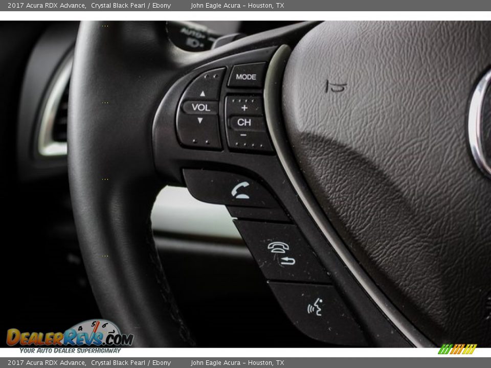 2017 Acura RDX Advance Crystal Black Pearl / Ebony Photo #32