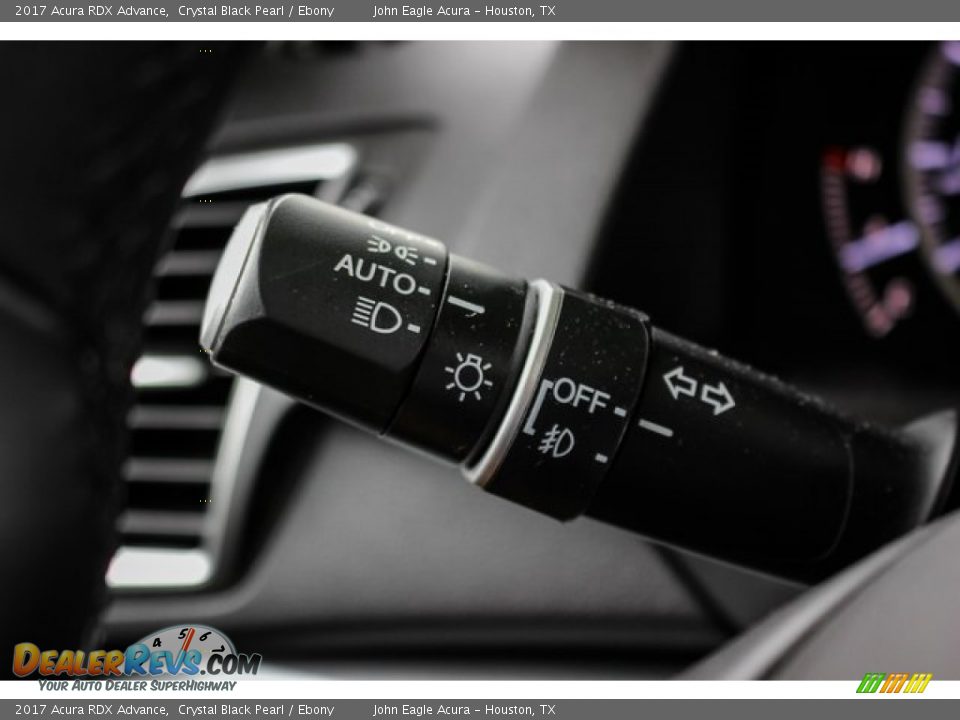 2017 Acura RDX Advance Crystal Black Pearl / Ebony Photo #34