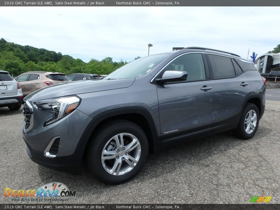 2019 GMC Terrain SLE AWD Satin Steel Metallic / Jet Black Photo #1