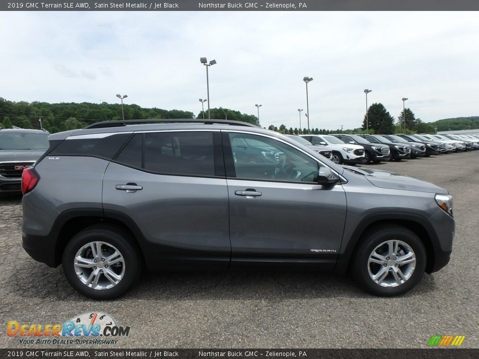 2019 GMC Terrain SLE AWD Satin Steel Metallic / Jet Black Photo #4