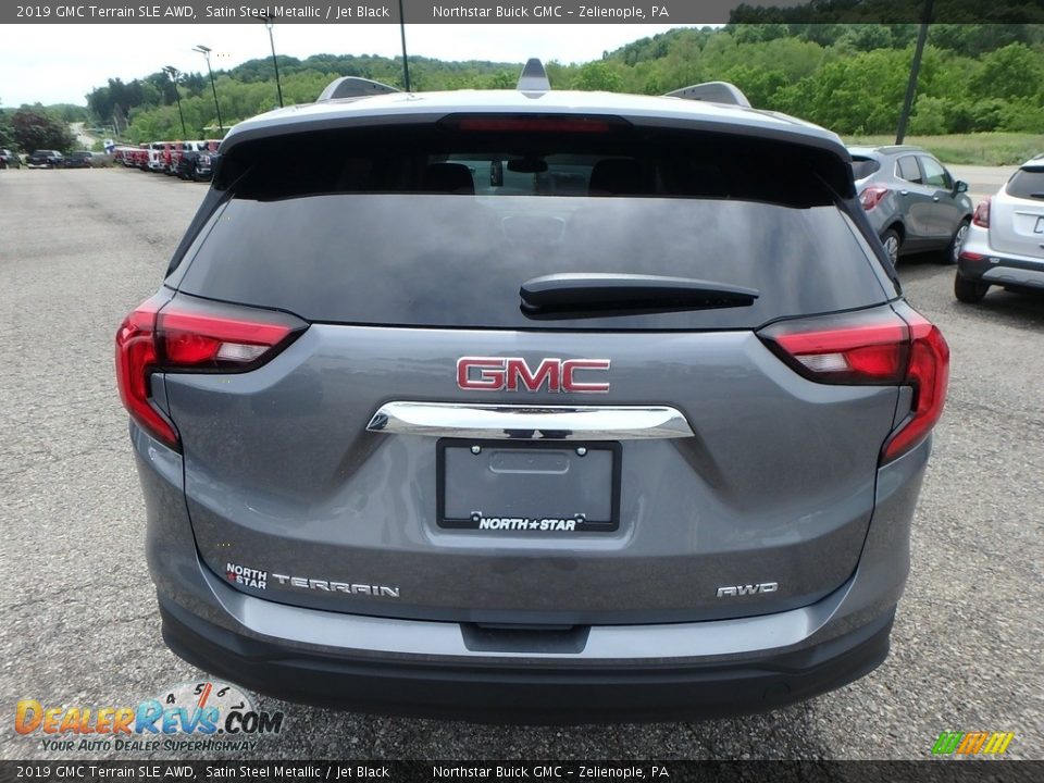 2019 GMC Terrain SLE AWD Satin Steel Metallic / Jet Black Photo #6