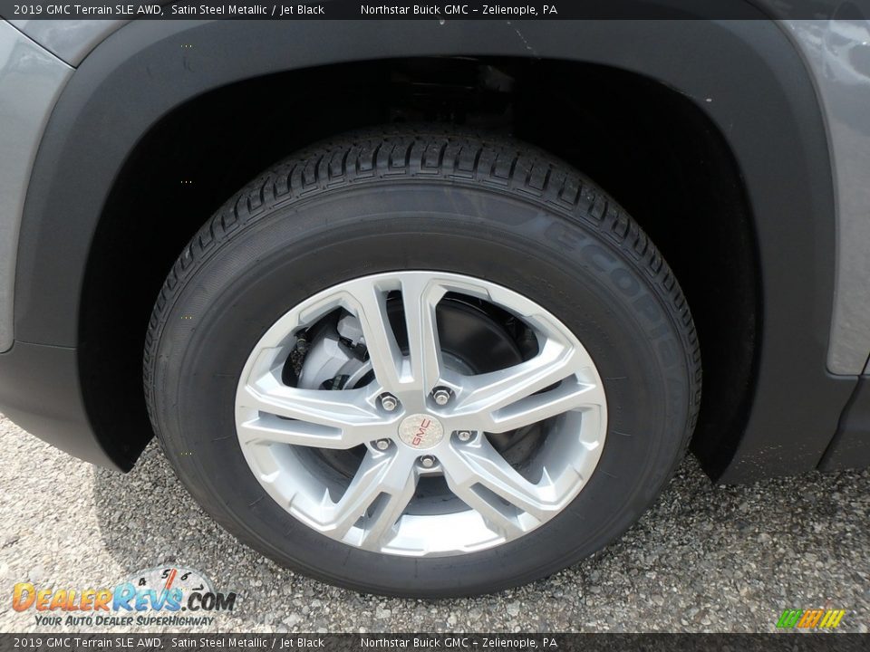2019 GMC Terrain SLE AWD Satin Steel Metallic / Jet Black Photo #10