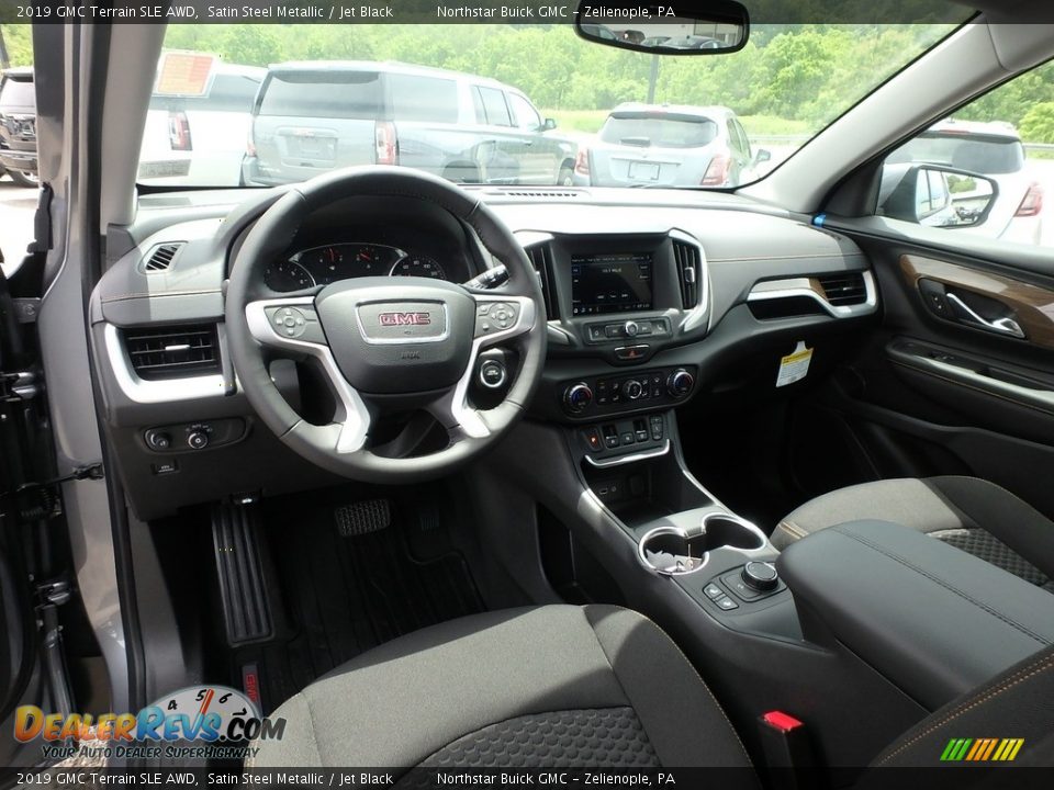 2019 GMC Terrain SLE AWD Satin Steel Metallic / Jet Black Photo #13