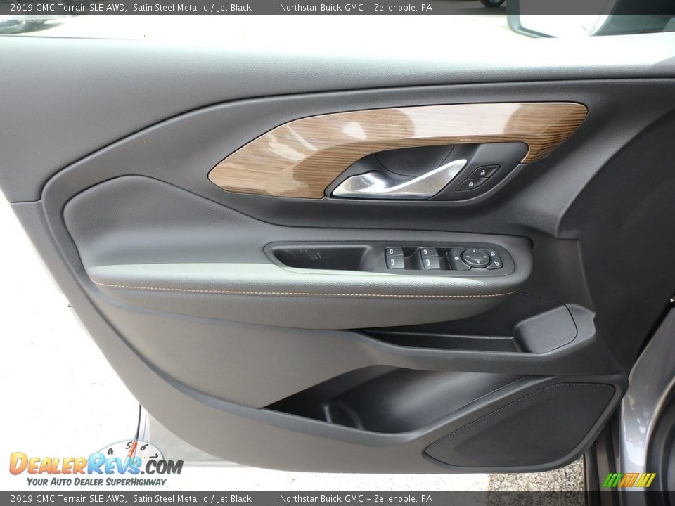 2019 GMC Terrain SLE AWD Satin Steel Metallic / Jet Black Photo #14