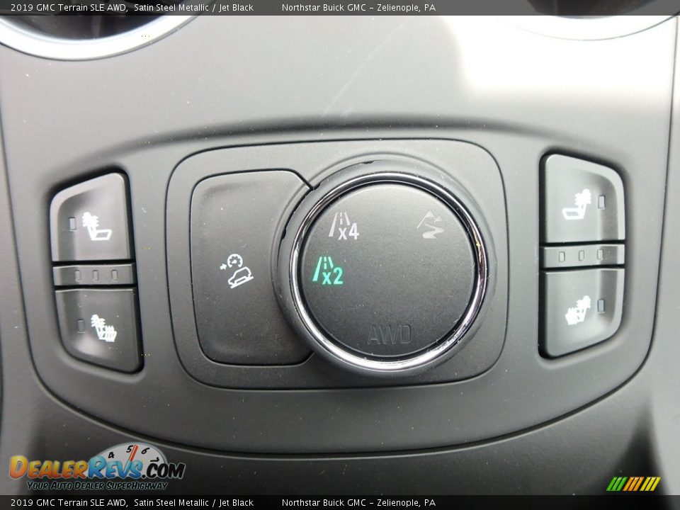 2019 GMC Terrain SLE AWD Satin Steel Metallic / Jet Black Photo #18