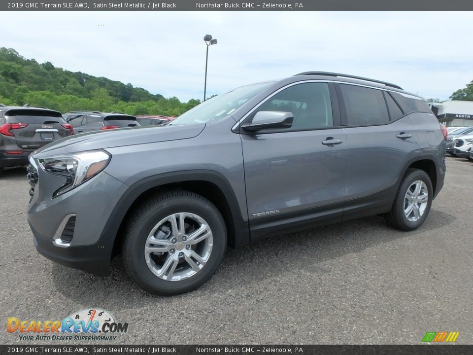 2019 GMC Terrain SLE AWD Satin Steel Metallic / Jet Black Photo #1