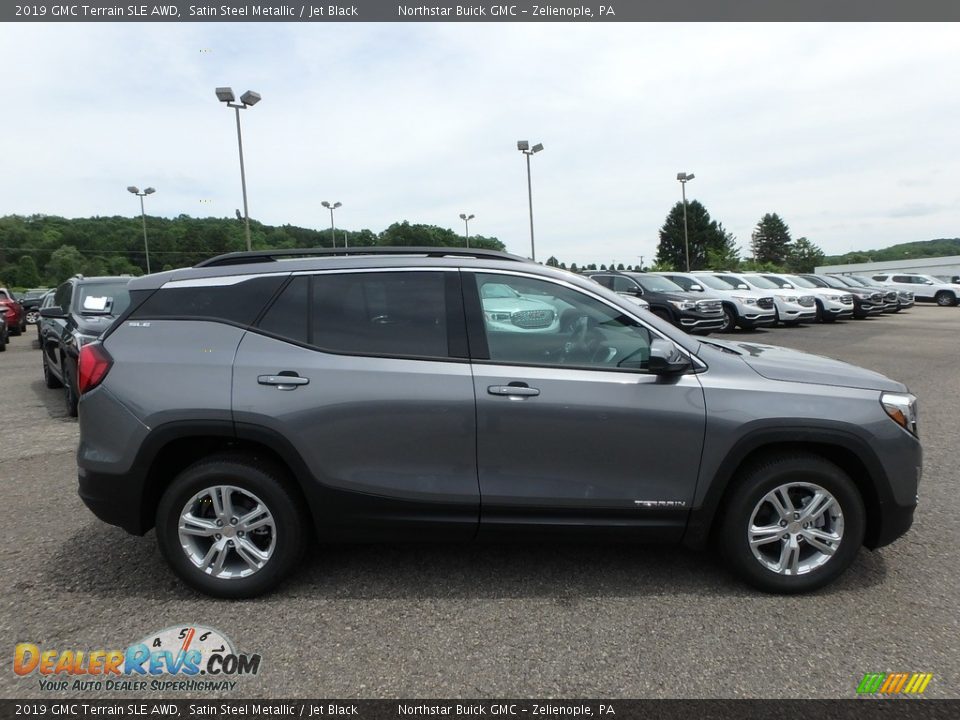 2019 GMC Terrain SLE AWD Satin Steel Metallic / Jet Black Photo #4