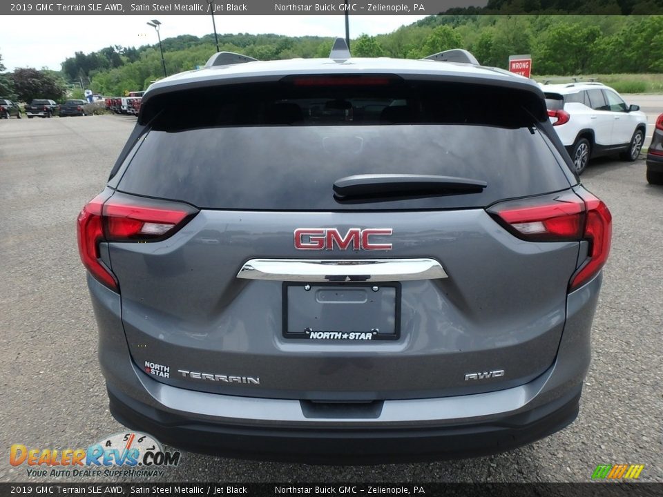 2019 GMC Terrain SLE AWD Satin Steel Metallic / Jet Black Photo #6