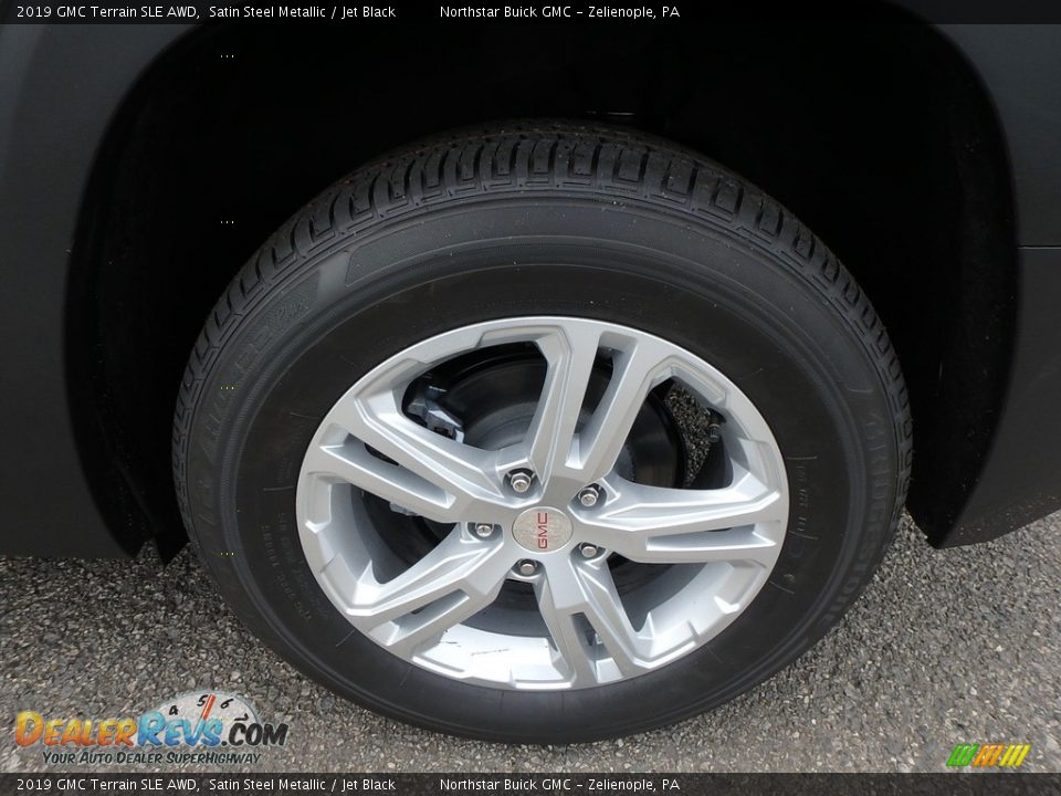 2019 GMC Terrain SLE AWD Satin Steel Metallic / Jet Black Photo #10