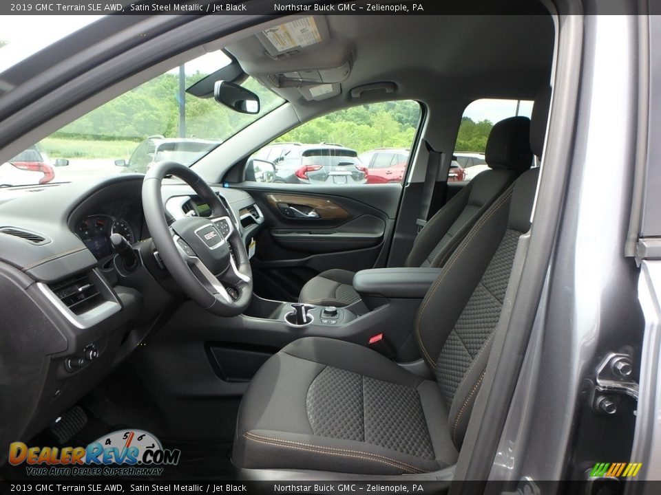 2019 GMC Terrain SLE AWD Satin Steel Metallic / Jet Black Photo #11