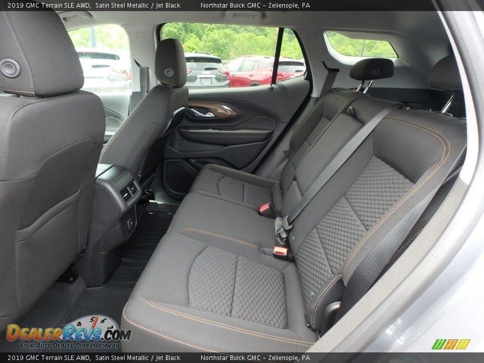 2019 GMC Terrain SLE AWD Satin Steel Metallic / Jet Black Photo #12