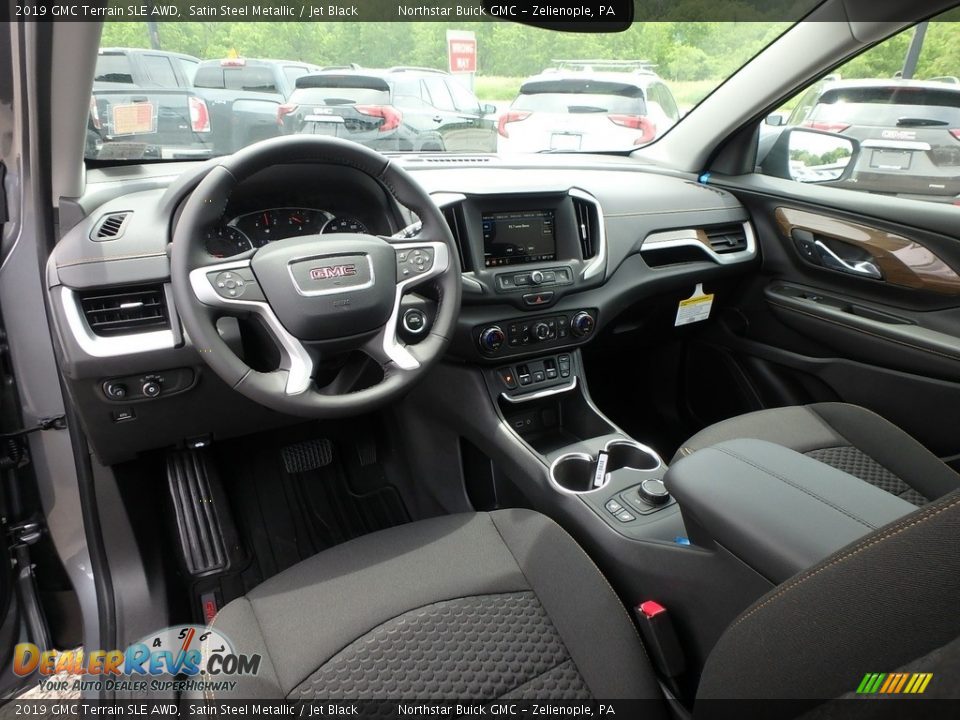 2019 GMC Terrain SLE AWD Satin Steel Metallic / Jet Black Photo #13