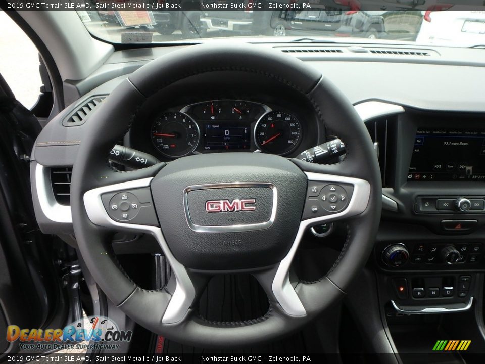 2019 GMC Terrain SLE AWD Satin Steel Metallic / Jet Black Photo #17