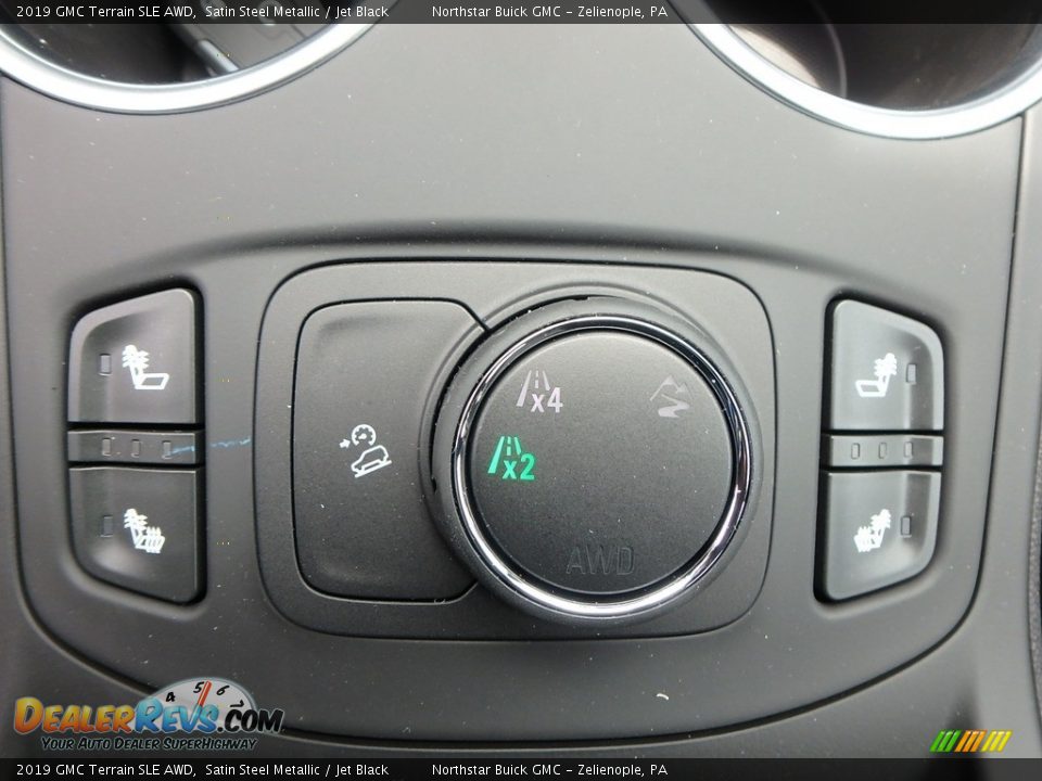 2019 GMC Terrain SLE AWD Satin Steel Metallic / Jet Black Photo #18