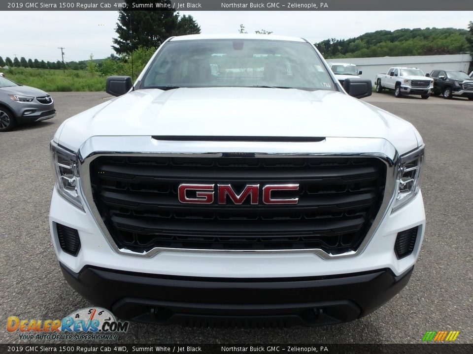 2019 GMC Sierra 1500 Regular Cab 4WD Summit White / Jet Black Photo #2