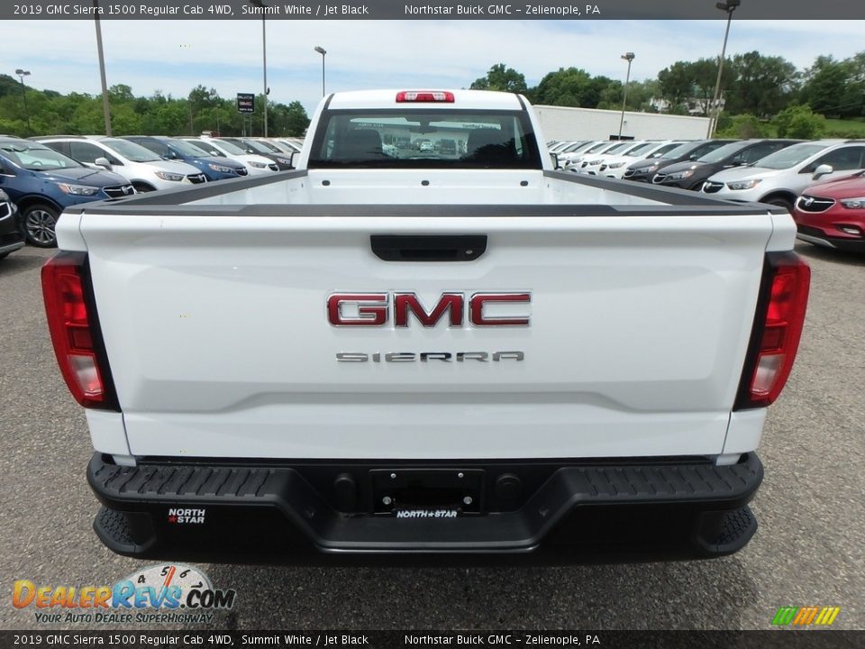 2019 GMC Sierra 1500 Regular Cab 4WD Summit White / Jet Black Photo #8