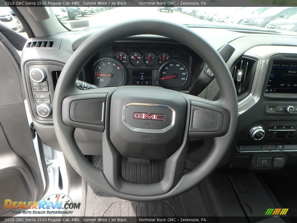 2019 GMC Sierra 1500 Regular Cab 4WD Steering Wheel Photo #18