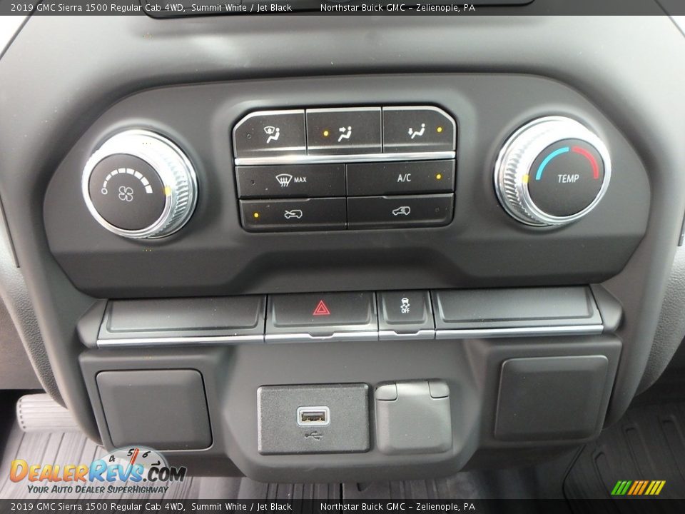 Controls of 2019 GMC Sierra 1500 Regular Cab 4WD Photo #19