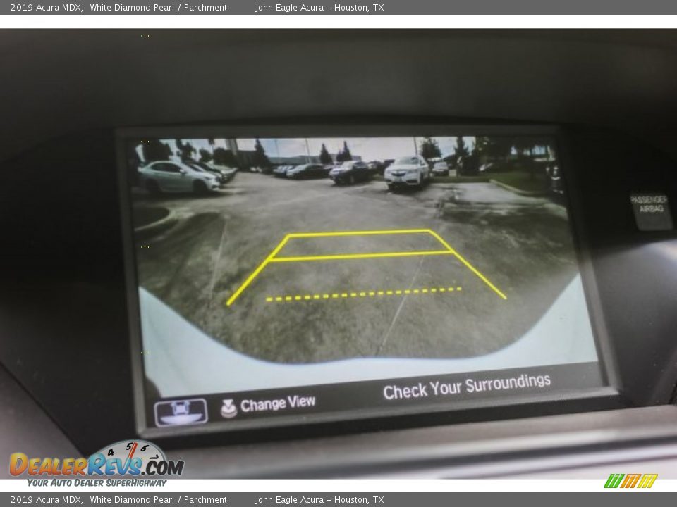 2019 Acura MDX White Diamond Pearl / Parchment Photo #33