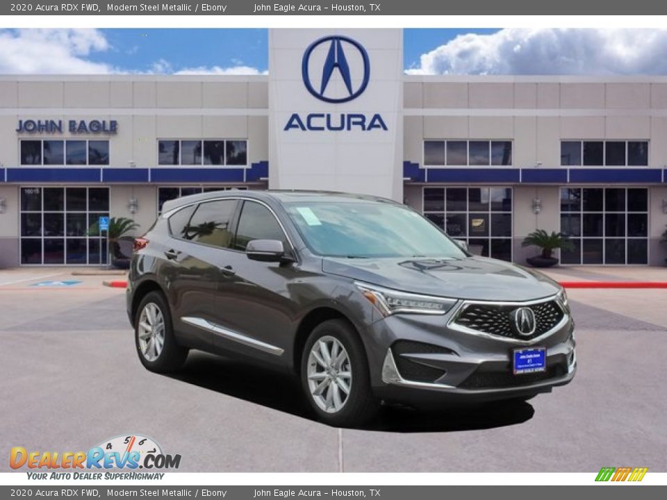 2020 Acura RDX FWD Modern Steel Metallic / Ebony Photo #1