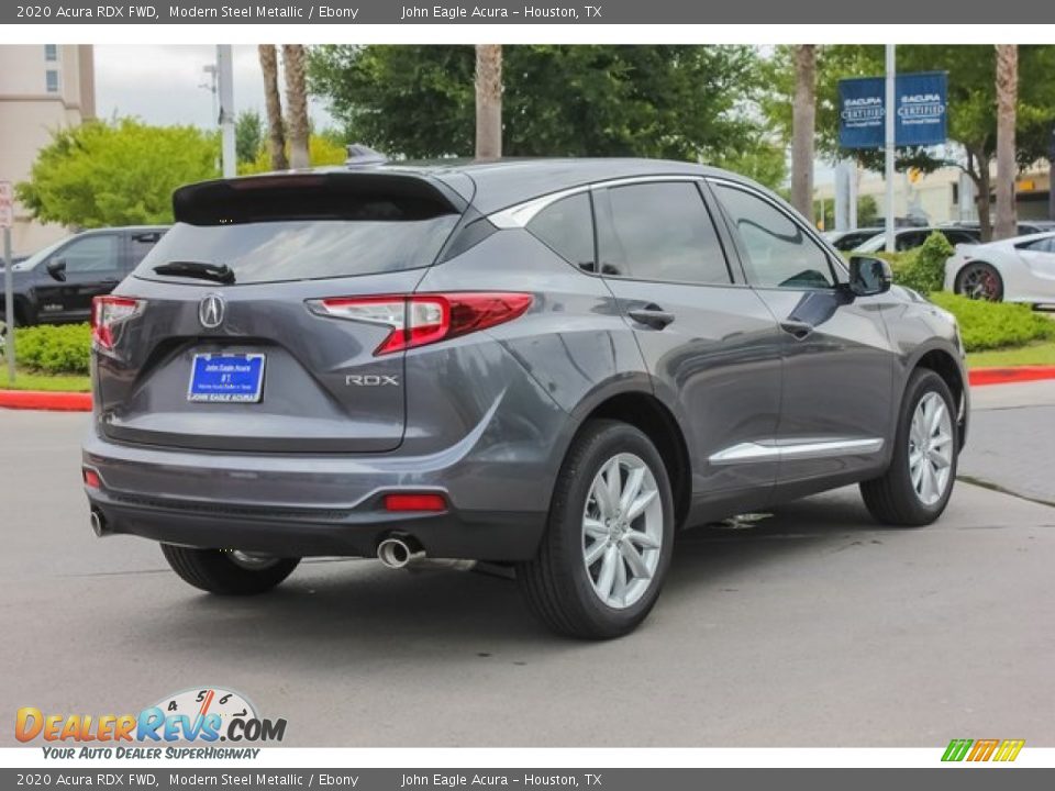 2020 Acura RDX FWD Modern Steel Metallic / Ebony Photo #7