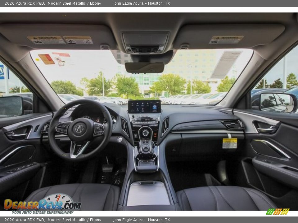 2020 Acura RDX FWD Modern Steel Metallic / Ebony Photo #9