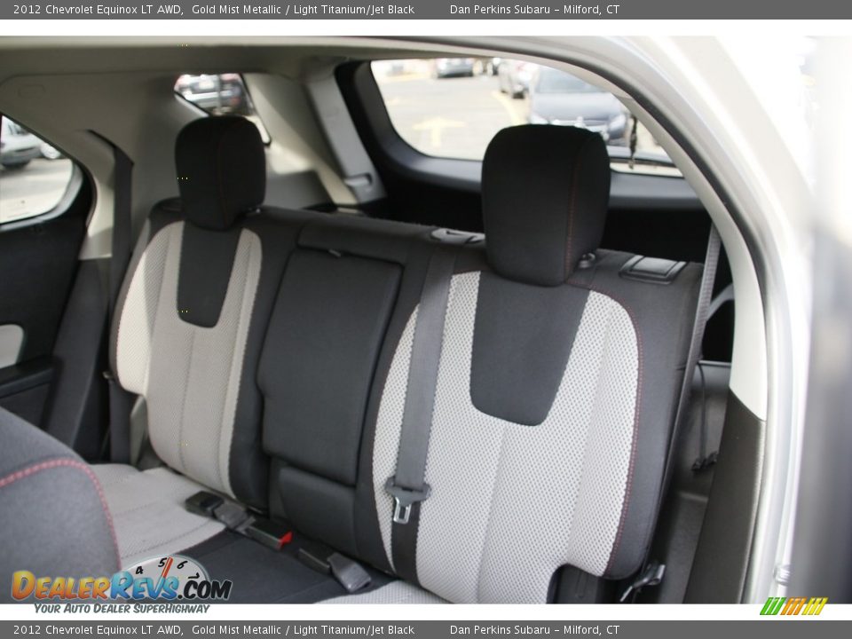 2012 Chevrolet Equinox LT AWD Gold Mist Metallic / Light Titanium/Jet Black Photo #12