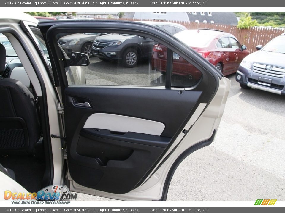 2012 Chevrolet Equinox LT AWD Gold Mist Metallic / Light Titanium/Jet Black Photo #14