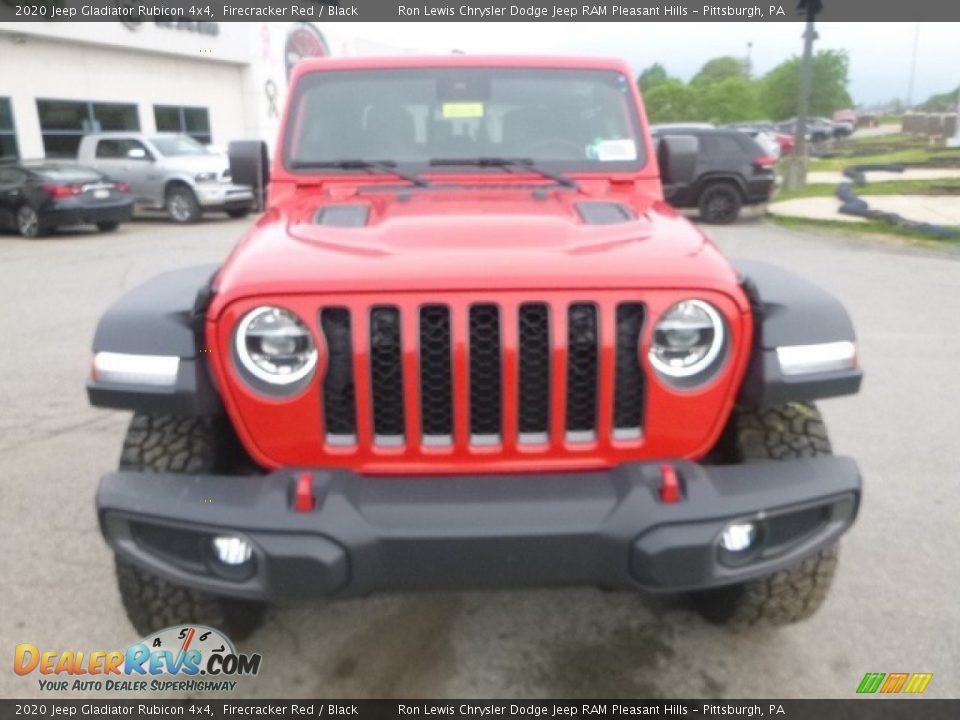 2020 Jeep Gladiator Rubicon 4x4 Firecracker Red / Black Photo #12