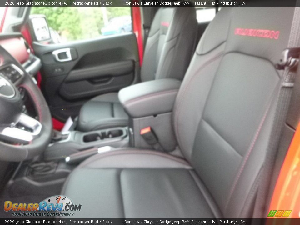 2020 Jeep Gladiator Rubicon 4x4 Firecracker Red / Black Photo #13