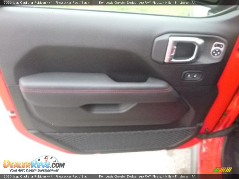 2020 Jeep Gladiator Rubicon 4x4 Firecracker Red / Black Photo #14