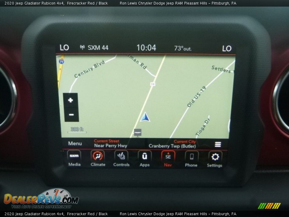 2020 Jeep Gladiator Rubicon 4x4 Firecracker Red / Black Photo #17