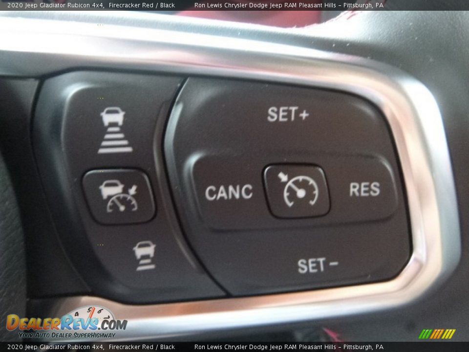 2020 Jeep Gladiator Rubicon 4x4 Firecracker Red / Black Photo #19