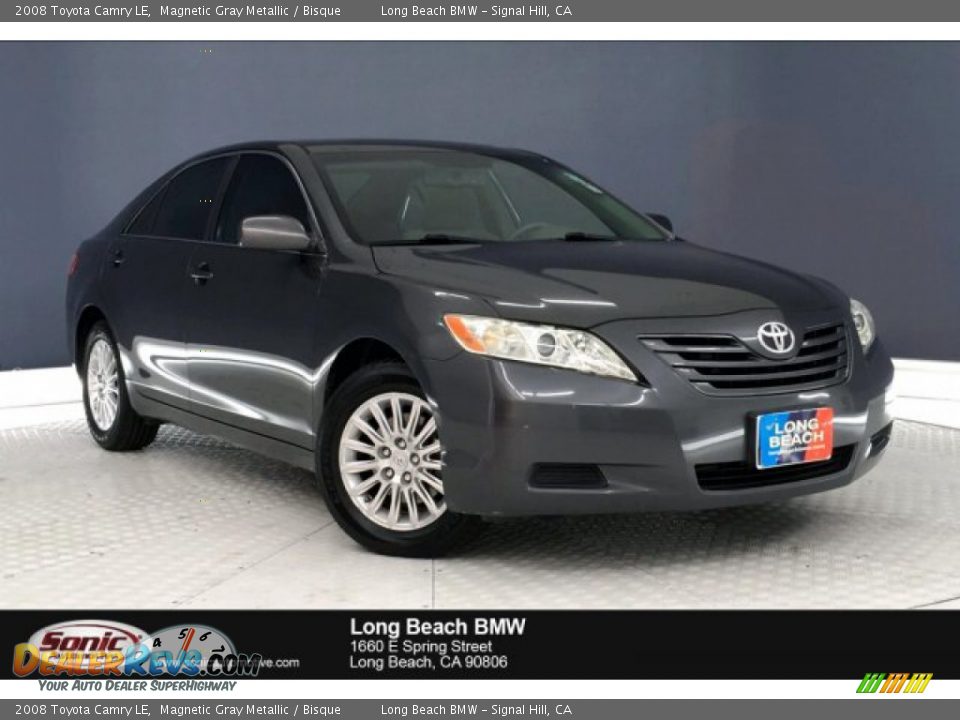 2008 Toyota Camry LE Magnetic Gray Metallic / Bisque Photo #1