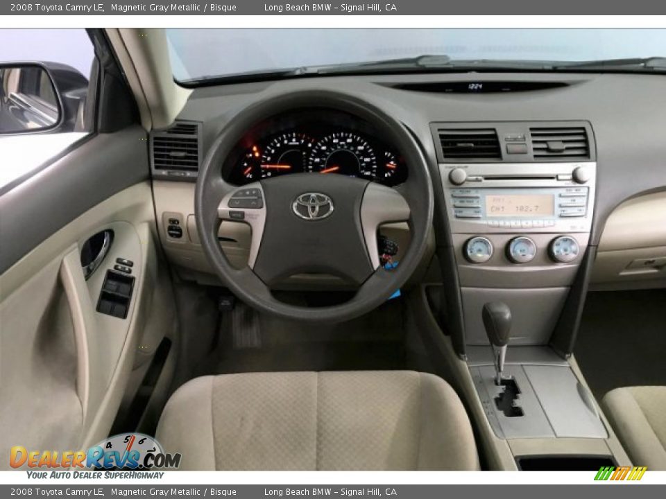 2008 Toyota Camry LE Magnetic Gray Metallic / Bisque Photo #4